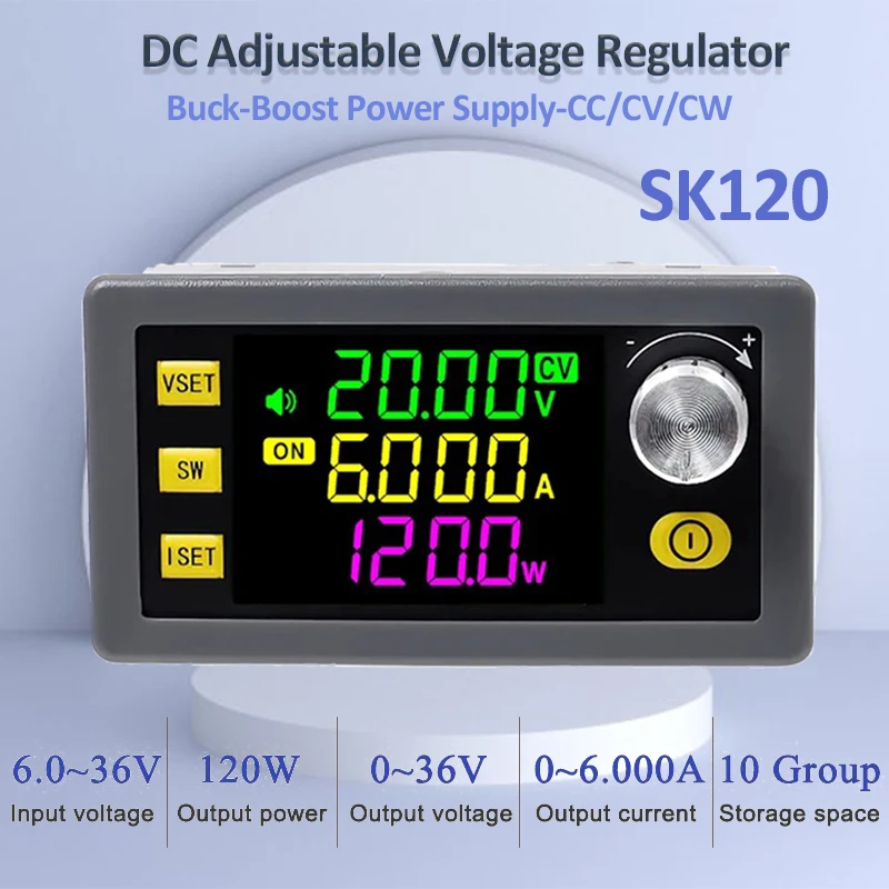 SK120 120W CNC Buck Boost DC A - Drone Solar Charger recensione e prezzo