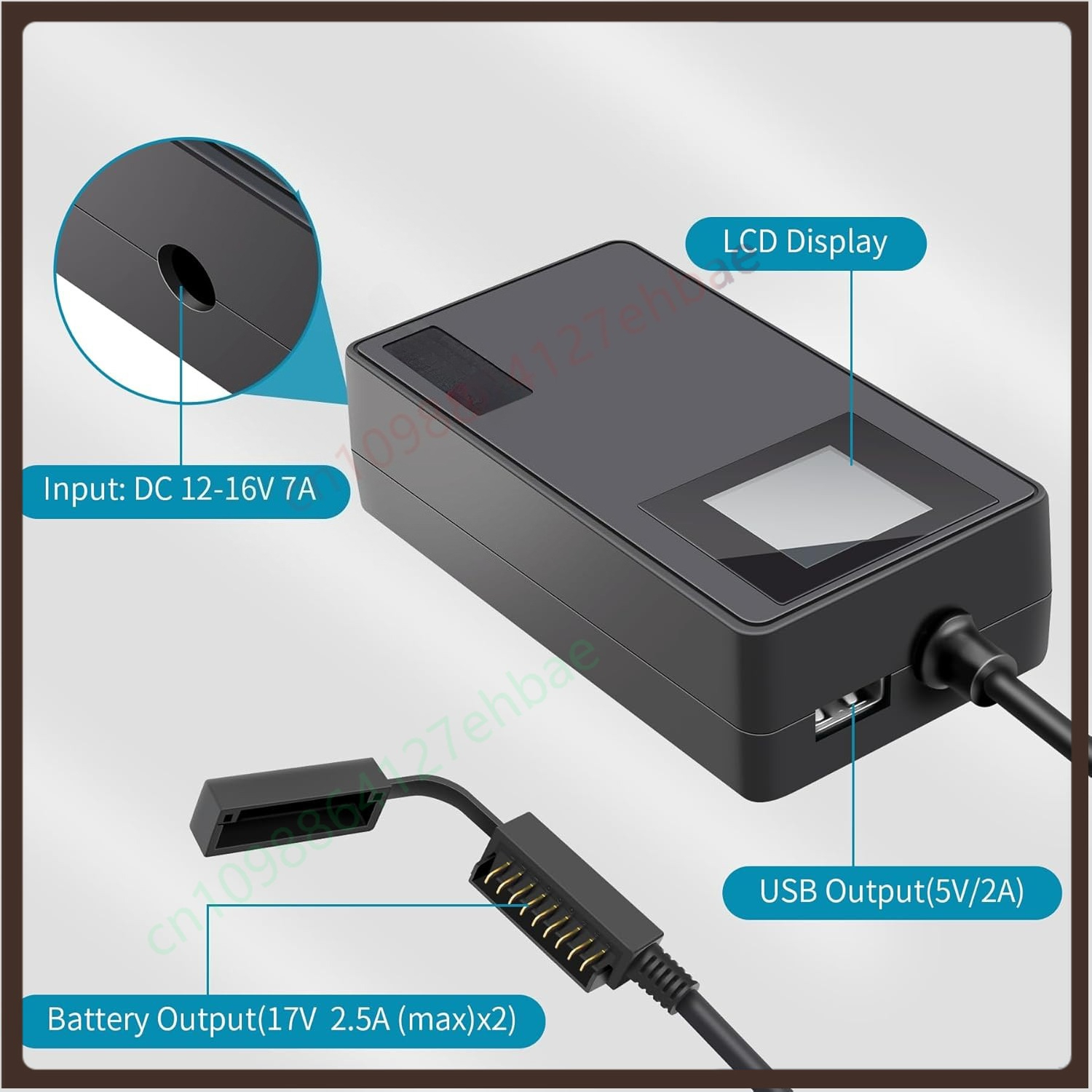 LCD battery car charger for DJ - Drone Charging Hub recensione e prezzo