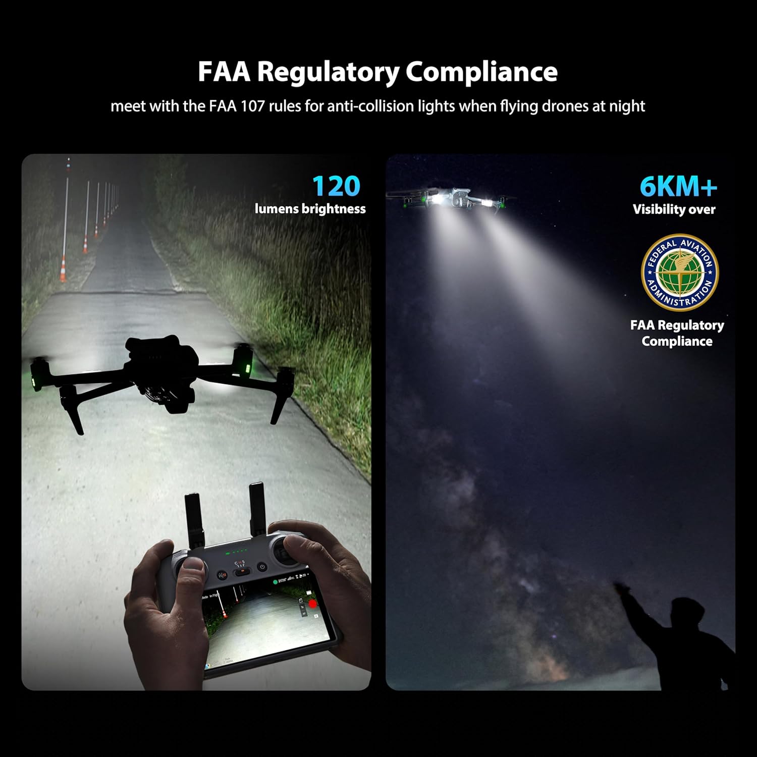 STARTRC Drone Strobe Light Ant - Drone Beacon Light recensione e prezzo
