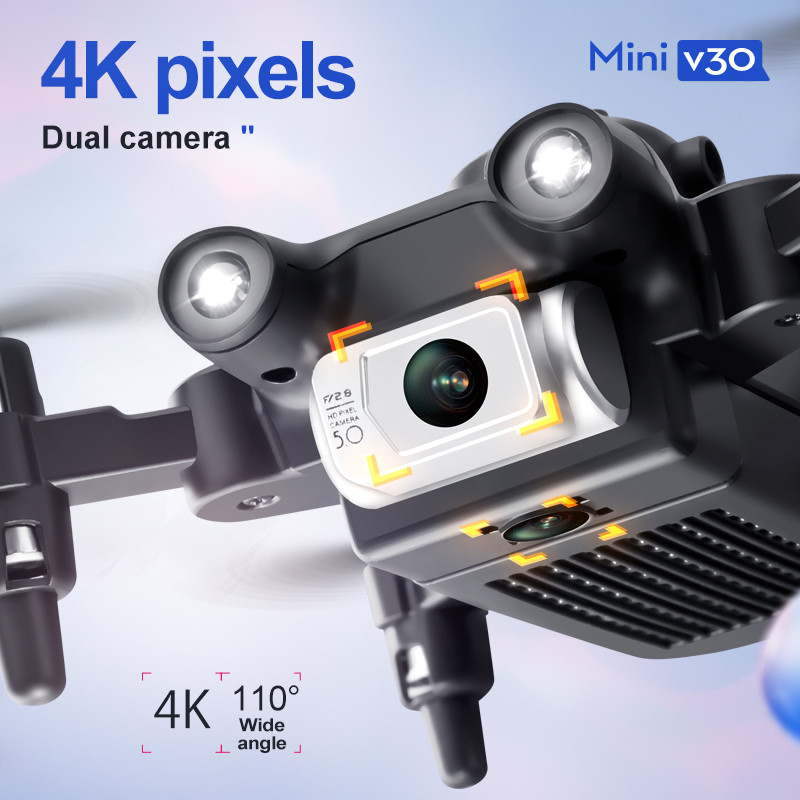 Mini V30 WiFi FPV Drone With 4 - Drone Remote Controller Lanyard recensione e prezzo