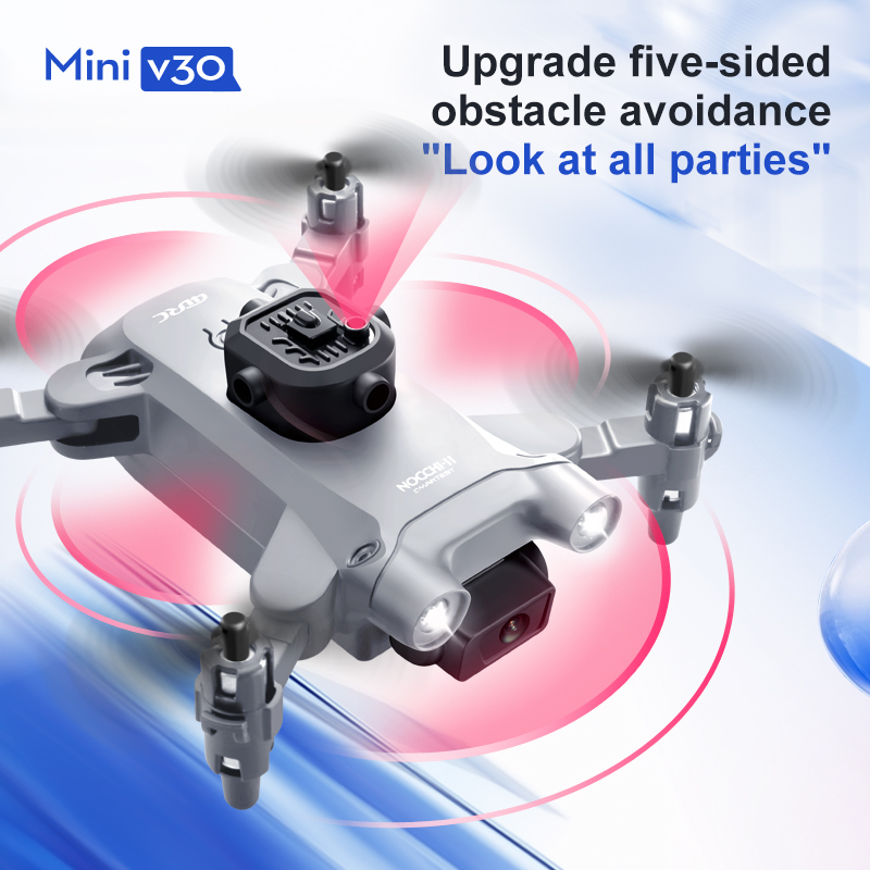 Mini V30 WiFi FPV Drone With 4 - Drone Remote Controller Lanyard recensione e prezzo