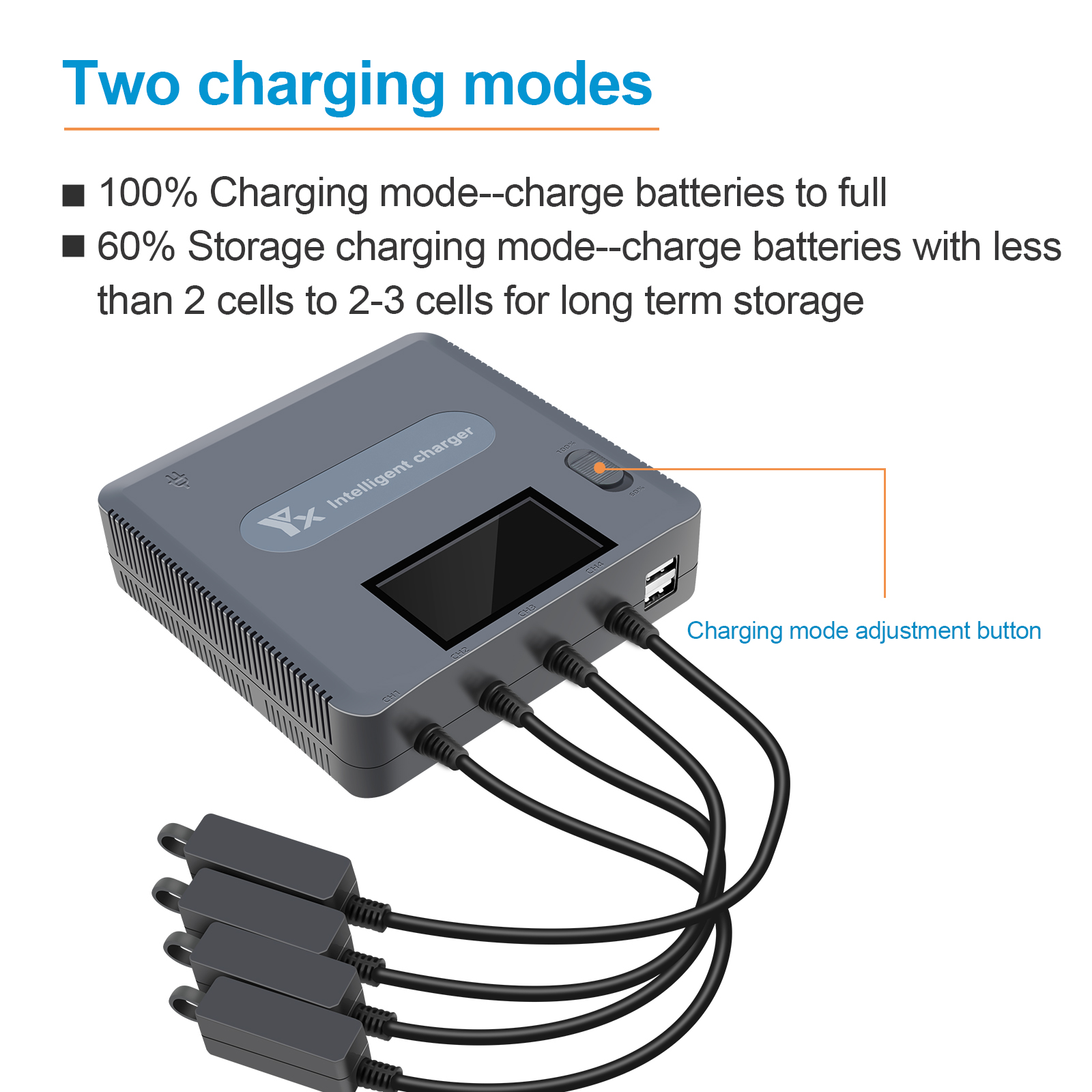 6 in 1 Digital display Battery - Drone Charging Hub recensione e prezzo
