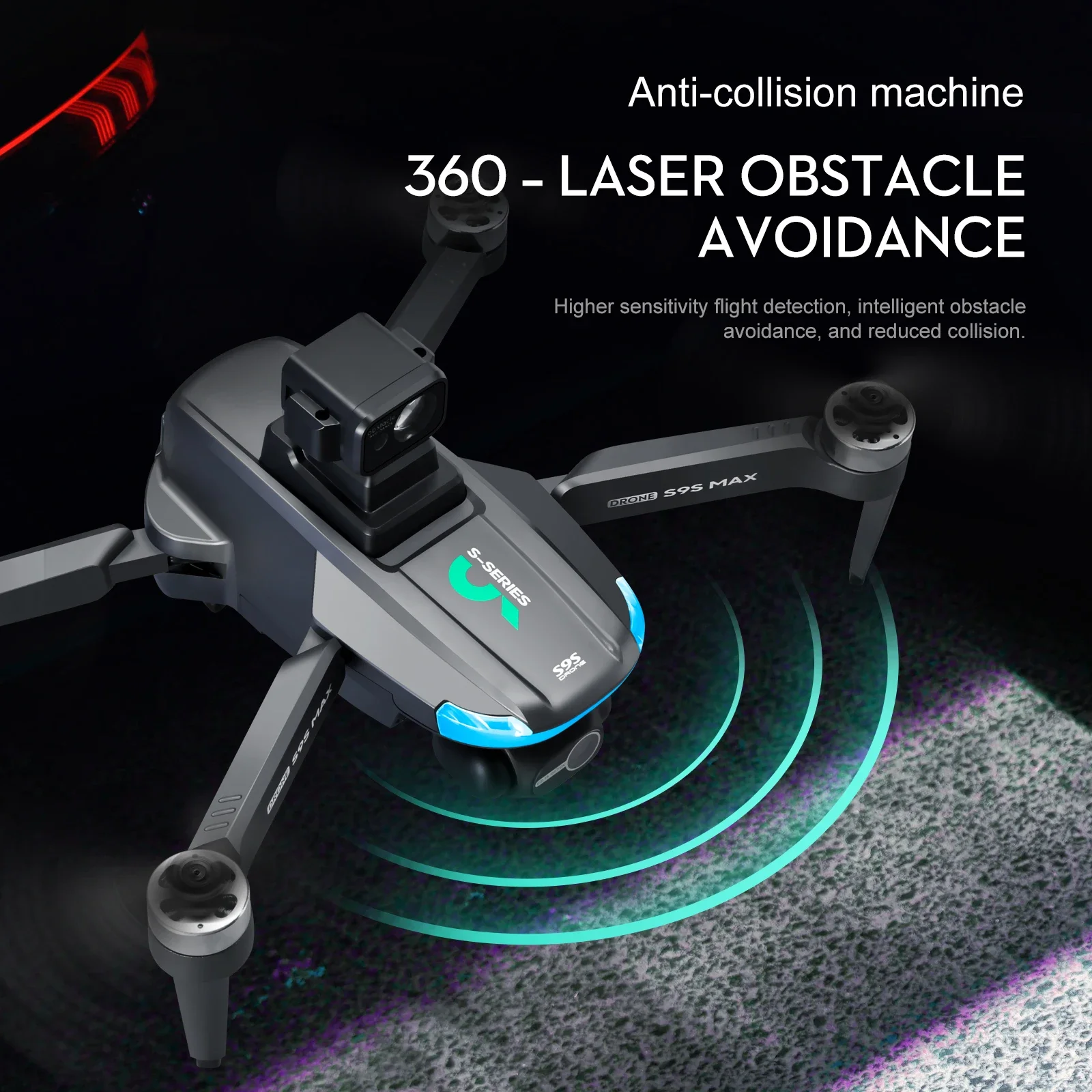NEW S9S MAX MINI Drone 4K 2-Ax - Drone Remote Controller Lanyard recensione e prezzo