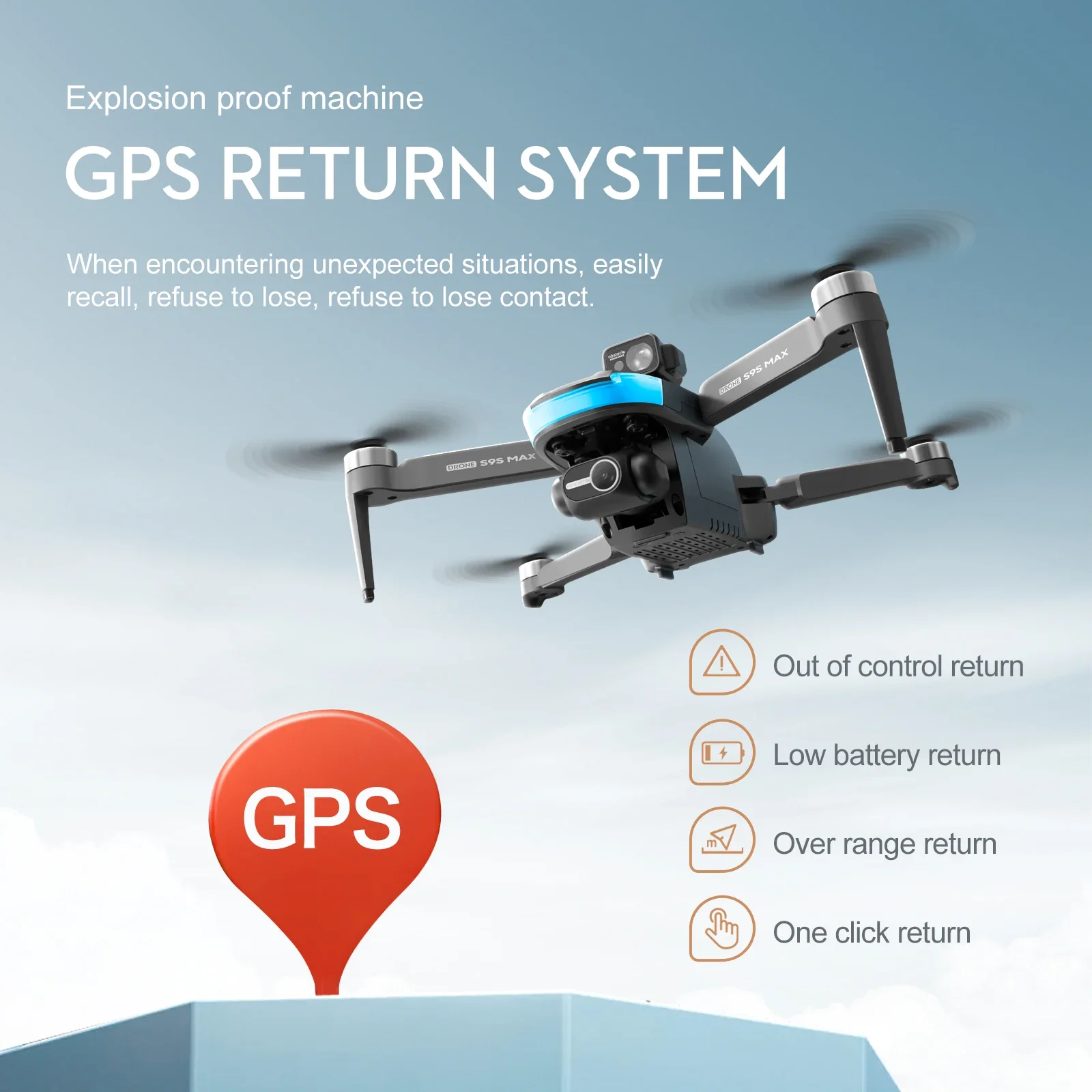 NEW S9S MAX MINI Drone 4K 2-Ax - Drone Remote Controller Lanyard recensione e prezzo