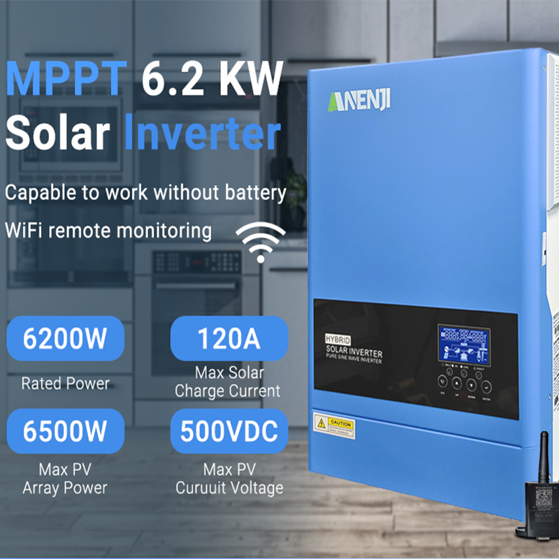 4KW 6.2KW Hybrid Solar Inverte - Drone Solar Charger recensione e prezzo