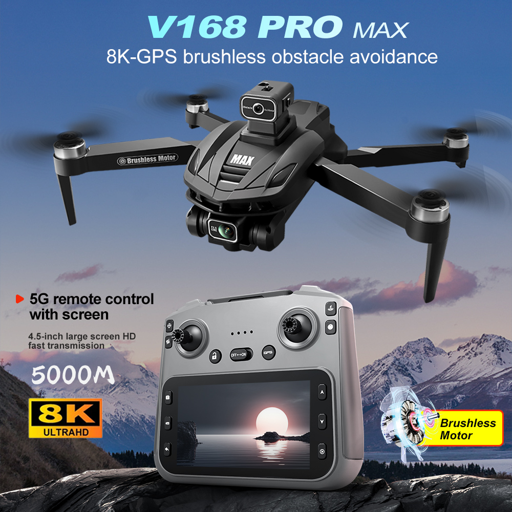 V168 PRO Max GPS Drone 8K Prof - Drone Battery Adapter recensione e prezzo