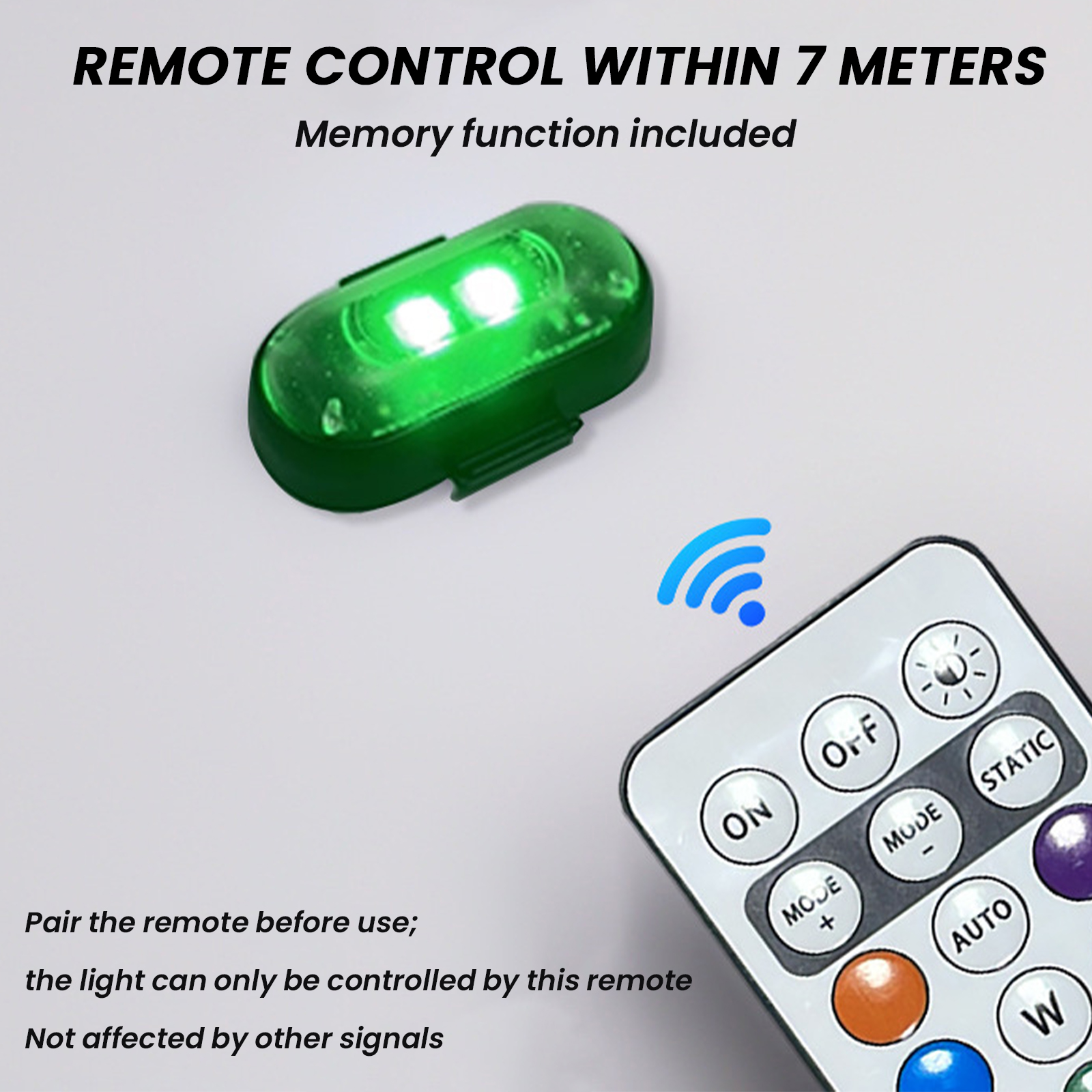2/4/6PCS Wireless LED Strobe L - Drone Beacon Light recensione e prezzo