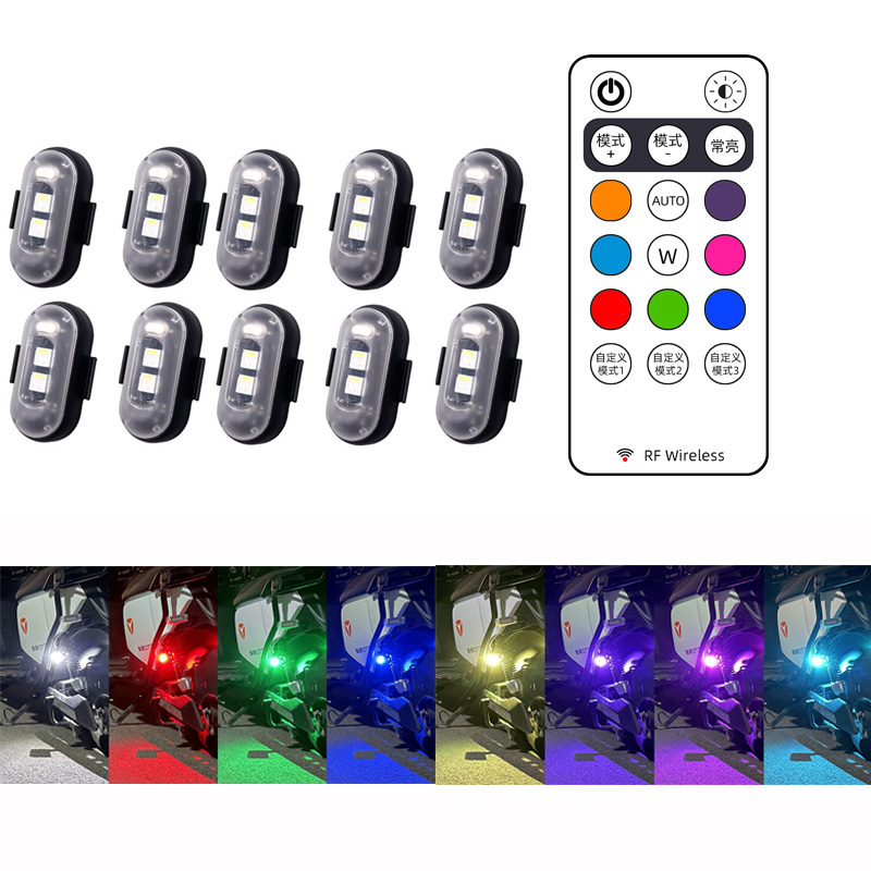 10x 4x 8Colors Wireless LED Dr - Drone Beacon Light recensione e prezzo