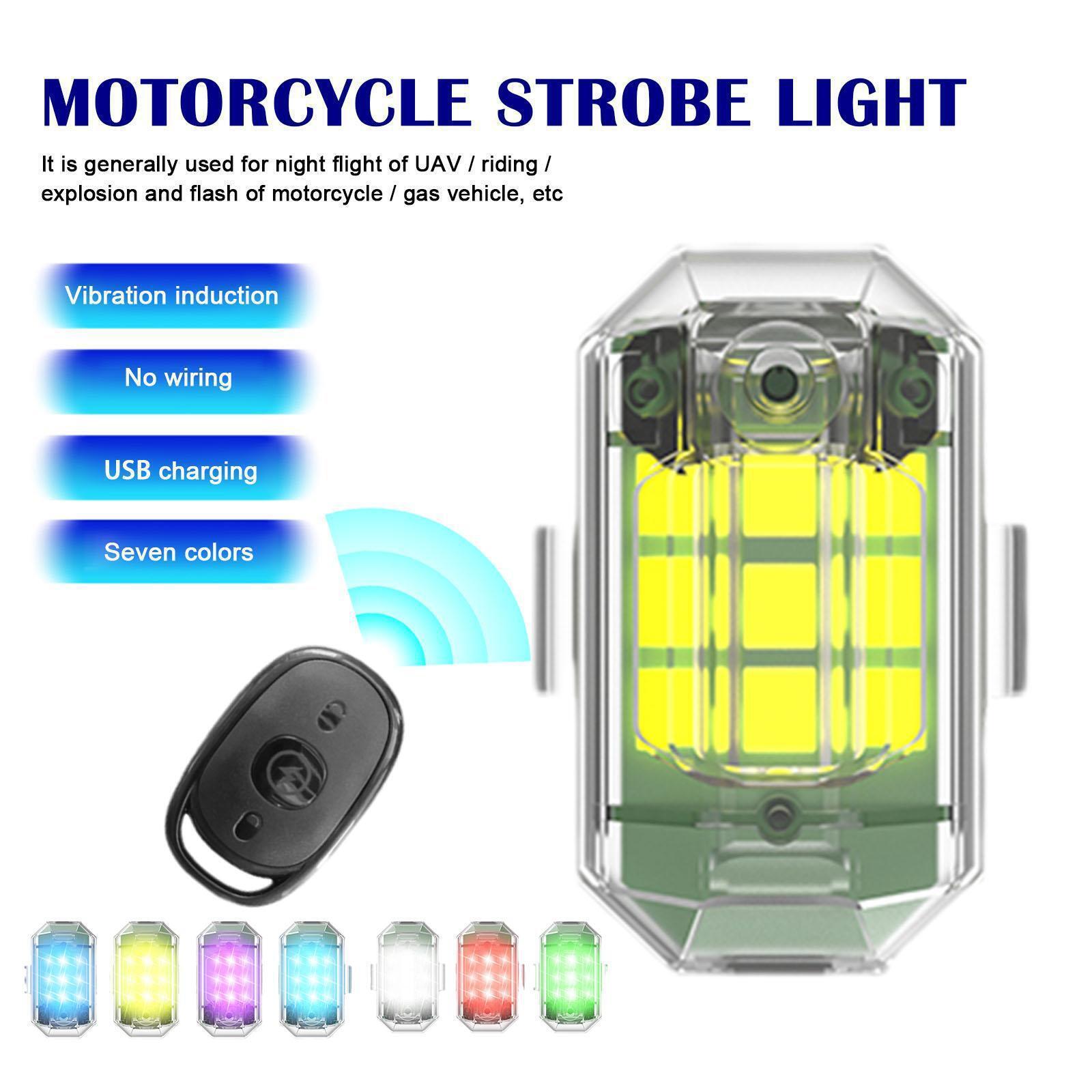 1/2/4Pc Remote Motorcycle Ligh - Drone Beacon Light recensione e prezzo