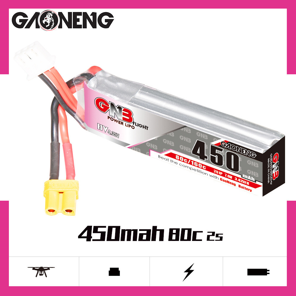 GNB LiPo Battery HV 2S 7.6V 45 - Drone Power Bank recensione e prezzo