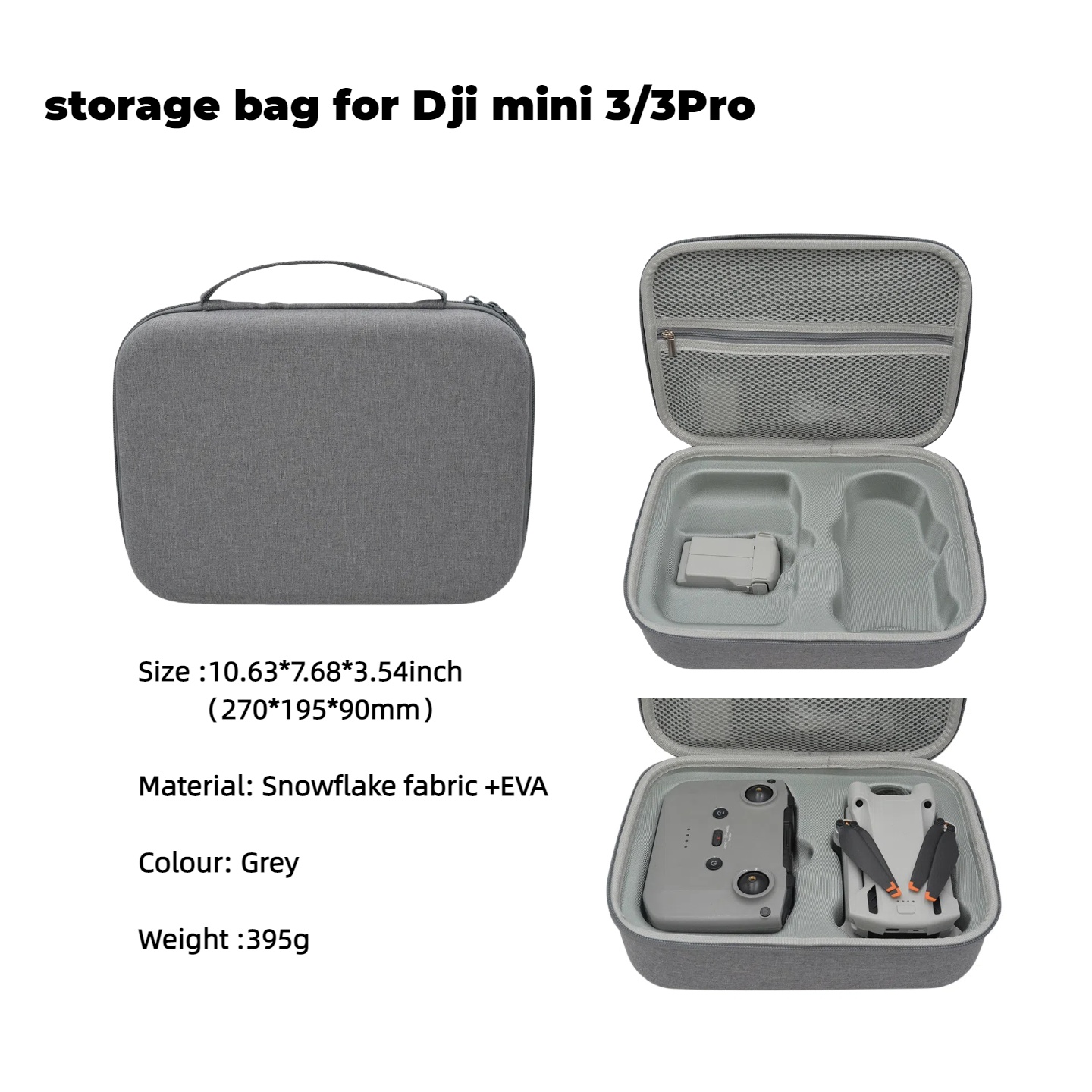Hard EVA Drone Bag For DJI Min - Drone Joystick Cover recensione e prezzo