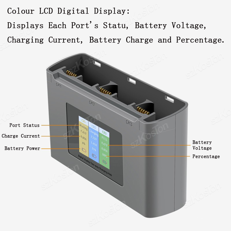 For DJI Mavic Mini 2/SE Mini 4 - Drone Charging Hub recensione e prezzo