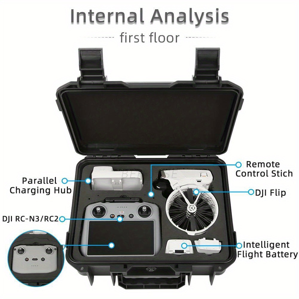 For DJI Flip hard-shell storag - Drone Carrying Case recensione e prezzo