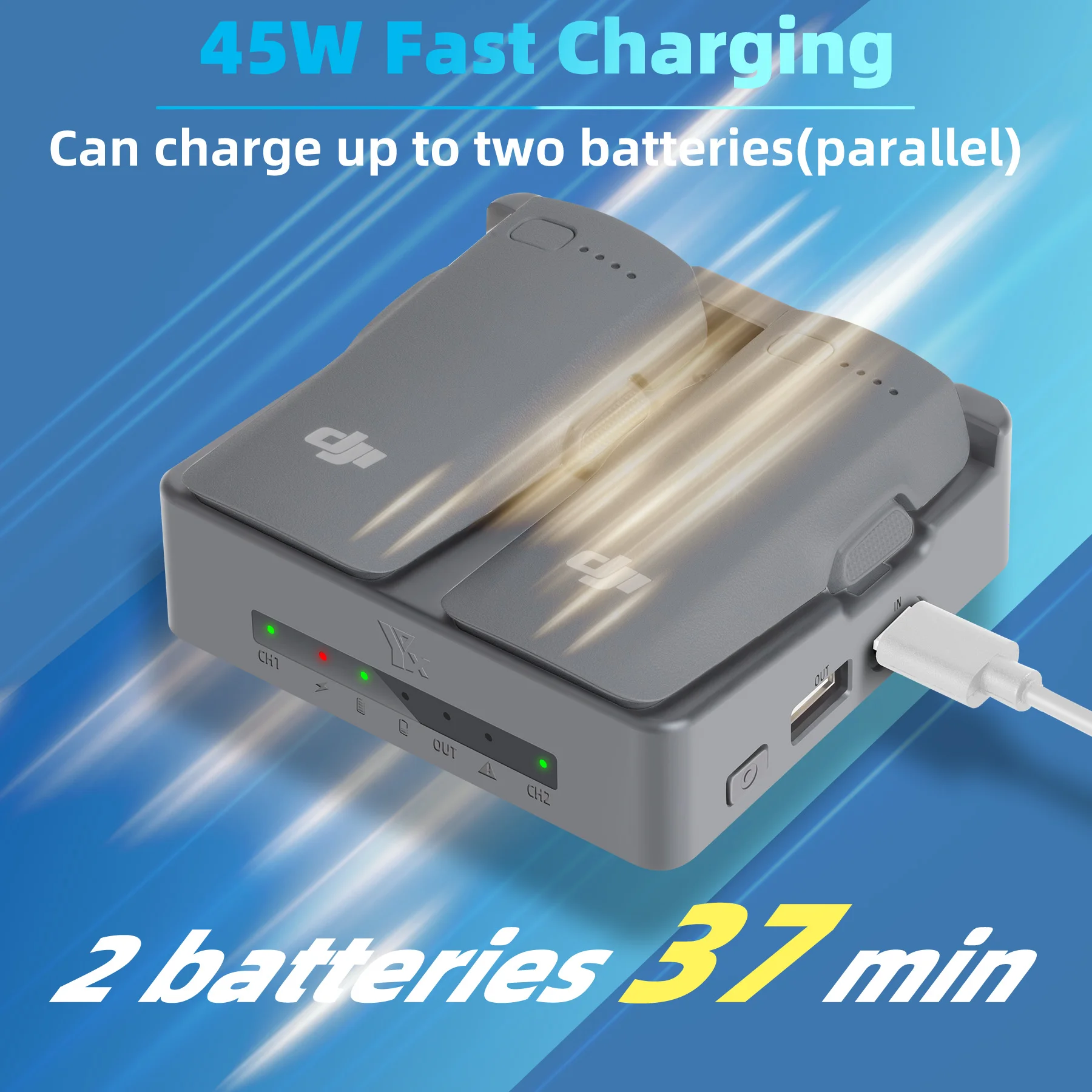 NEO 2 Fast Charging Hub Batter - Drone Charging Hub recensione e prezzo