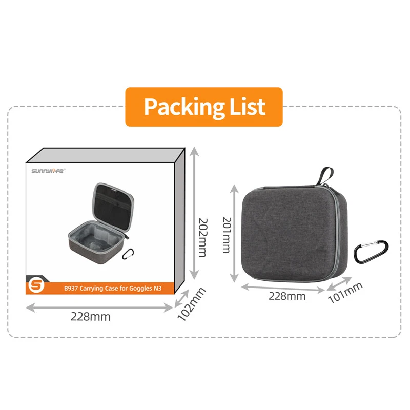 Hard Shell Carrying Case For D - Drone Hard Shell Case recensione e prezzo