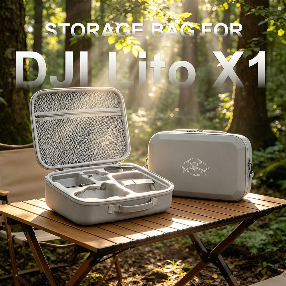 XFJI PU Leather Hard Shell Sho - Drone Hard Shell Case recensione e prezzo