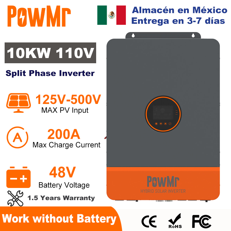 PowMr 10KW Split Phase Inverte - Drone Solar Charger recensione e prezzo
