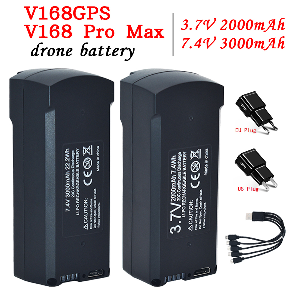 GPS V198 7.4V 3000mAh Battery  - Drone Power Bank recensione e prezzo