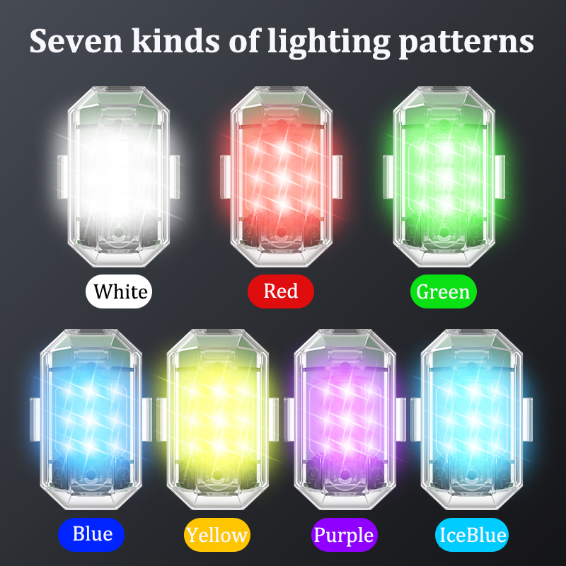 1/2/4pcs Wireless LED Drone St - Drone Beacon Light recensione e prezzo