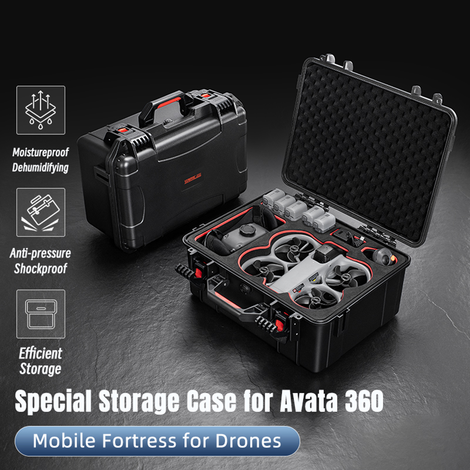 for Avata 360 Drone Accessorie - Drone Hard Shell Case recensione e prezzo